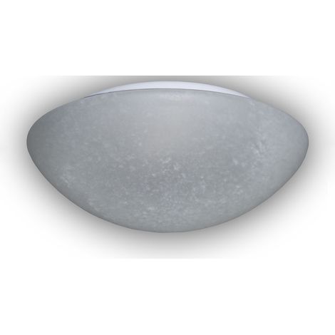 LED Deckenleuchte / Deckenschale rund, Glas PERGAMENT, Ø 30cm (1/4)