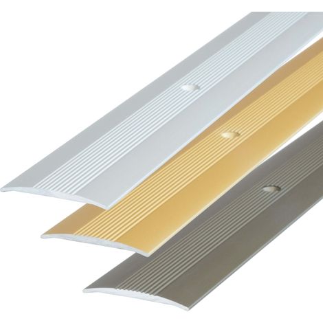 Übergangsprofil Verbindungsprofil inkl. Befestigungsmaterial - 180cm x 38mm Champagner