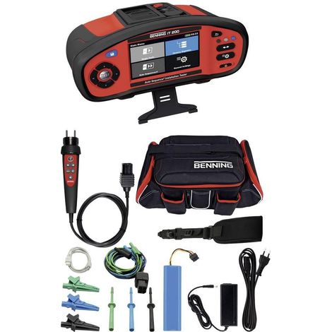 Benning IT 200 Probador de instalación compacto conforme a VDE