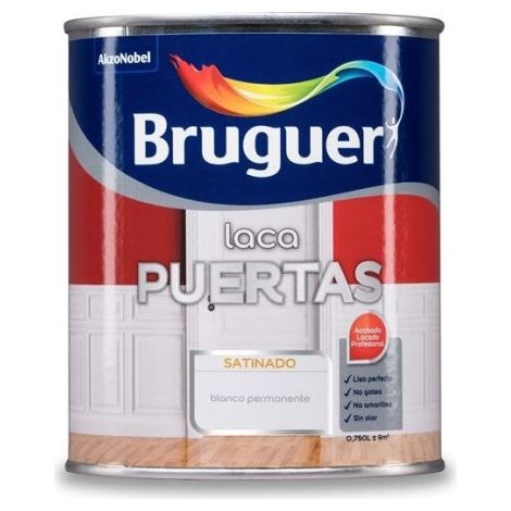 Laca para Puertas Blanco Permanente 0,75L 5297934 BRUGUER