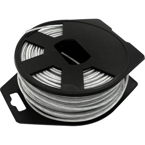 Runder Trimmerfaden, stahlverstärkt, nylonummantelt, 2,4 mm x 43 m (0,095 Zoll) (1/5)