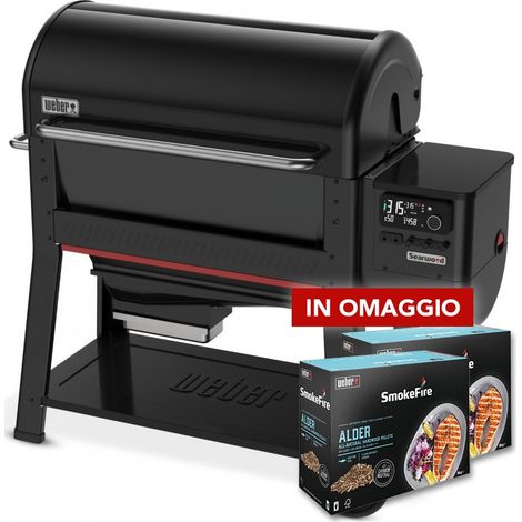 Barbacoa Weber Pellet Searwood Xl Negro Cód. 1500131