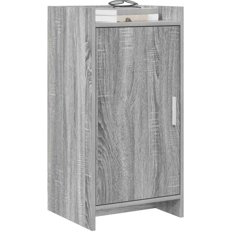 Credenza Madia Buffet Sonoma grigio 40 x 36 x 80 cm Legno ingegnerizzato CDS68529 (1/5)