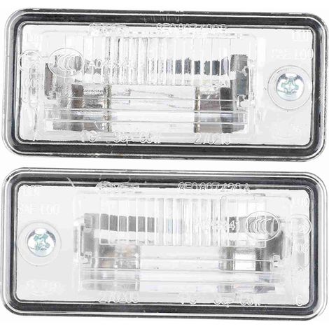 Kennzeichenbeleuchtung für Audi A3 A4 A5 A6 A8 Q7 RS4 - Kompatibel mit 8E0807430A und 8E0807430B (1/5)
