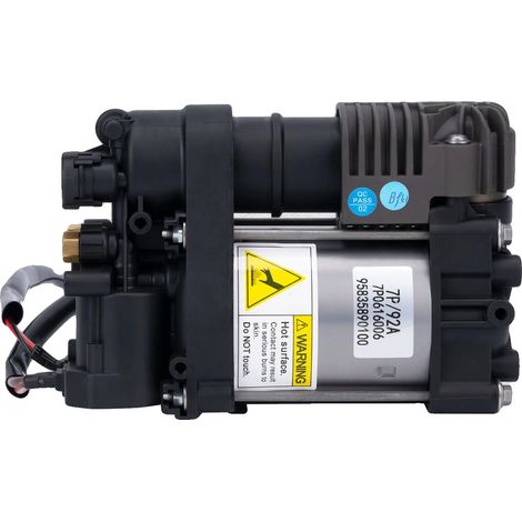 Compresor de suspensión neumática, Largo 29,0 cm, Ancho 22,0 cm, Alto 22,0 cm, Peso 3540 g, Alimentación 12 V (1/5)