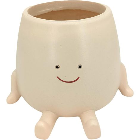 Garten Vase Neuheit Harz Pflanzer Einzigartige Sitzende