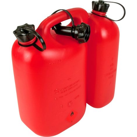 Oregon Kombikanister 5L Kraftstoff 3L Kettenöl Transparent
