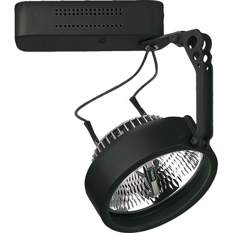 Proyector superficie tilt HAITI G53 15W Negro