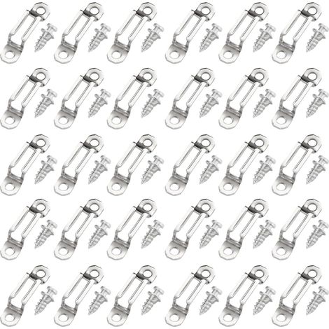 Lot de 30 vis invisibles à haute capacité charge, adaptées une force (1/5)