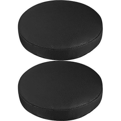 Lot de 2 housses élastiques pour tabouret de bar, protection pour chaise ronde (1/4)