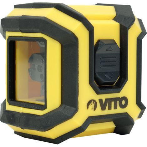 Niveau laser de chantier Croix horizontale et verticale Portée de 10 m Précision 0,5 mm VITO