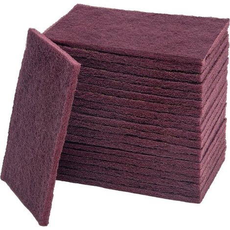 Lot de 20 tampons récurer polir 15x23 cm – Universels – Pour laque, ponçage, dégraissage (1/5)