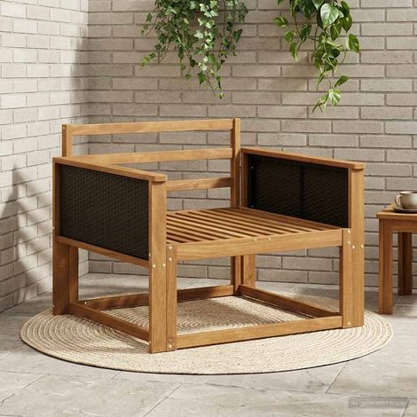 Teenpull – Outdoor Mittelsofa Natur (1/5)