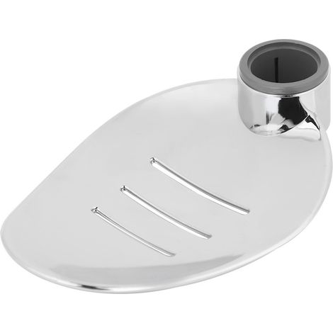 Porte-savon à barre de levage, porte-éponge antirouille pour salle de bain de douche (1/4)
