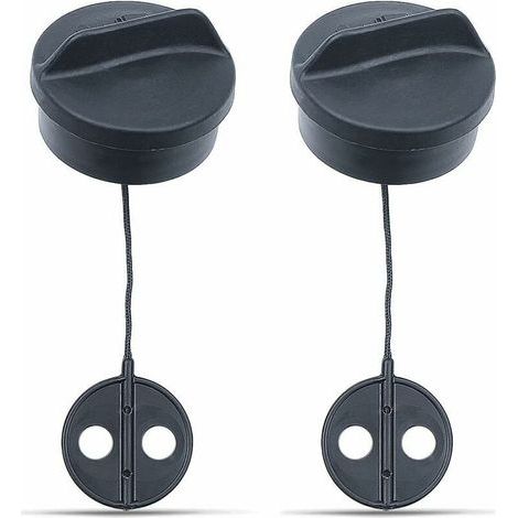 ALLIANDIS 2 Pièces Bouchon de Réservoir pour STIHL FS38 FS45 FS55 FS56 FS80 FS81 FS85 FS88 FS120, AUMEL Bouchon Essence de Débroussailleuse Bouchon de Réservoir Rechange Pièces Détachées (1/4)