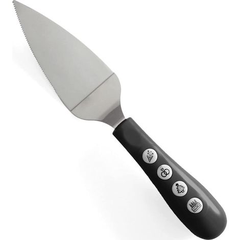 COLTELLO DA TORTA MUSICALE NERO