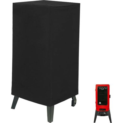 Housse de Protection contre la Pluie 46 x 43 x 84 cm - Tissu 420D - Anti-Poussière et Portable - Pour Usage Extérieur - Noir (1/5)