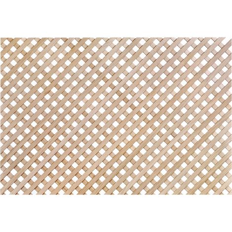 Holzgitter ganze Tafel diagonal Heizkörperverkleidung 1230x600 mm Buche gedämpft