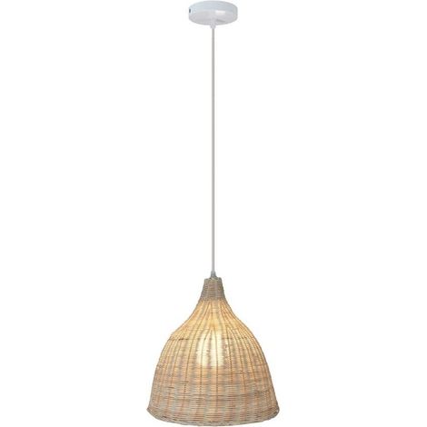 Luzon 1xE27 Rattan-Pendelleuchte 40cm