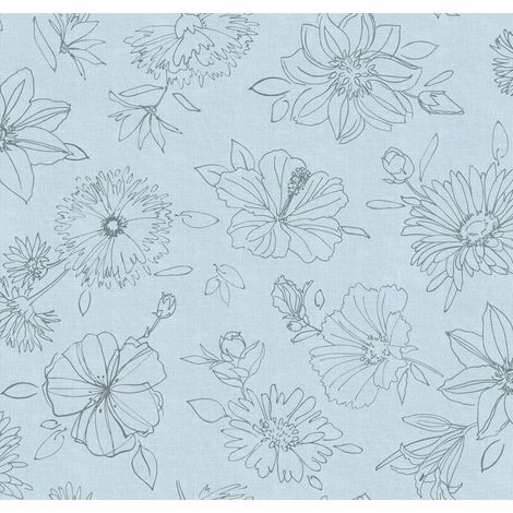 d-c-table® Tischdecke Manhattan Palmas 130 x 160 cm, grau Tischdecke
