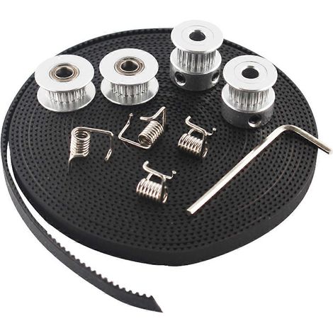 2x Riemenscheibe, 20 Zähne, Bohrung 5 mm + 6 mm, Zahnriemen (1/5)