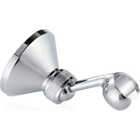 Support de Douche - Mural - Orientable 360° - Cuivre - Finition Chromée