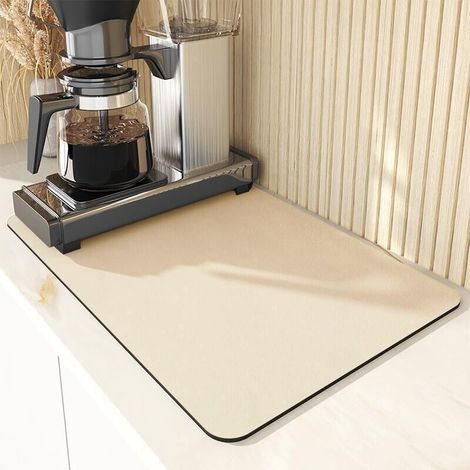 Coussins absorbants pour la cuisine coussins de drainage pour vaisselle évier de cuisine coussins de protection de comptoir 30x40cm (1 portion) (1/4)