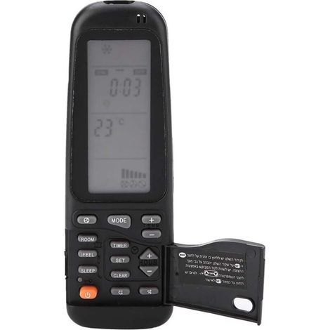 Télécommande Universel de Climatiseur, Télécommande de Rechange 25 en 1 pour Electra/Airwell/Emailair/Elco RC-3, Télécommande Universelle Compatible avec RC/RC-3 / RC-4 / RC-5 / RC-7 (1/5)