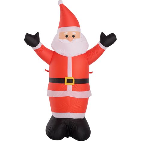 Décoration Noël gonflable LED vive et lumineuse, hauteur 1,2 m (1/5)