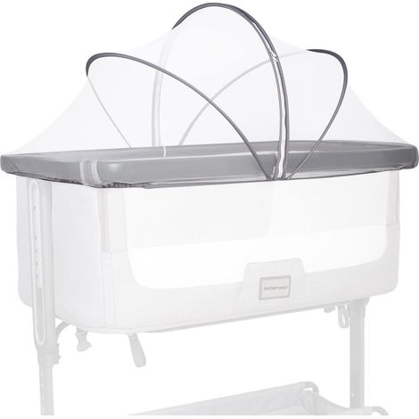 Moustiquaire universelle respirante pour berceau bébé, fermeture éclair, ventilation totale 96 x 55 cm (1/5)