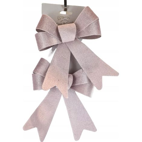 Rosa Schleife 14 × 20 cm - 2er-Set (1/3)