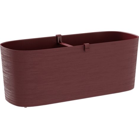 Jardinière Paros Eco Green  50 cm - Raisin rouge (1/3)