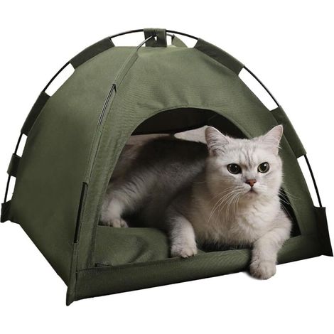 Cat Bed, Indoor Cat Kennel, Pet Nest Tent, Waterproof Tipi Tent, Portable Kennel, for Indoor and Outdoor