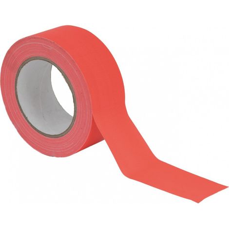 Cinta adhesiva Eurolite gaffa tape UV activo fosforescente 50 mm 25 m