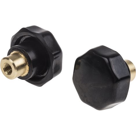 Bouton de serrage RS PRO M6 x 9mm ( Prix pour Paquet de 10 )