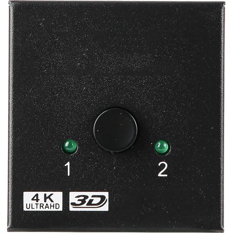 Câble HDMI 4K Bi-Directionnel Sélecteur Commutateur Splitteur 2K x 4K Sortie Audio HD (1/5)
