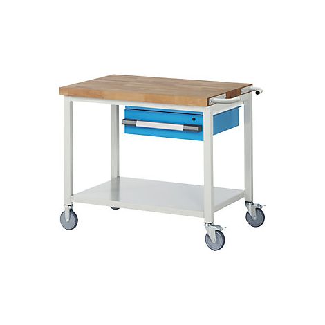eurokraft pro  Banco da lavoro mobile Serie 8000  struttura a
