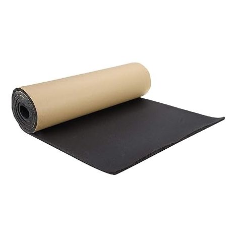 Voiture insonorisation 1 rouleau 100 cm x 50 cm, 8 mm amortissement isolation phonique insonorisation mousse acoustique anti-bruit coton auto adhésif isolation thermique cellule mousse (1/5)