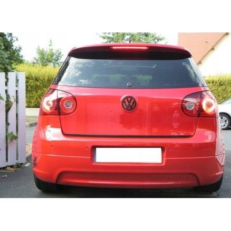 VW Golf V 5 HB - Tuning delle finiture del portellone posteriore nere