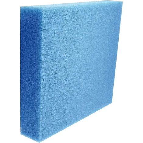 Bloc Filtrant - 1 Unité - Résine Expansée - Filtrage Mécanique Et Biologique - Pour Aquarium - 50 x 50 x 10 cm