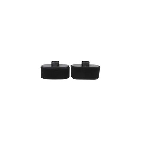 Juego de 2 filtros de aire para cortacéspedes, filtración eficiente, filtro de aire del motor para 110137047 110137049 110130726 999990384 MIU12555 - Crezuo