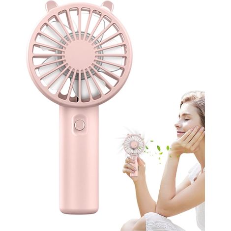 Ventilateur portable rafraîchissant rechargeable (1/5)