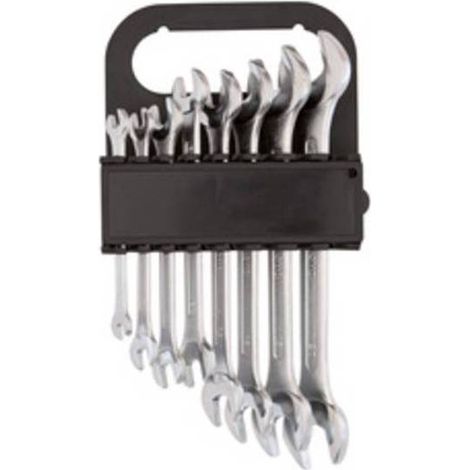 SERIE 8 CHIAVI A FORCHETTA DOPPIA 6/22 MM