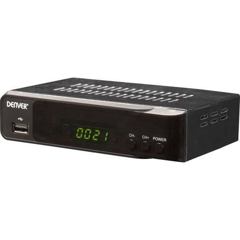 Ricevitore satellitare denver dvbs - 206 dvb - s2 - s2 - hdmi - usb