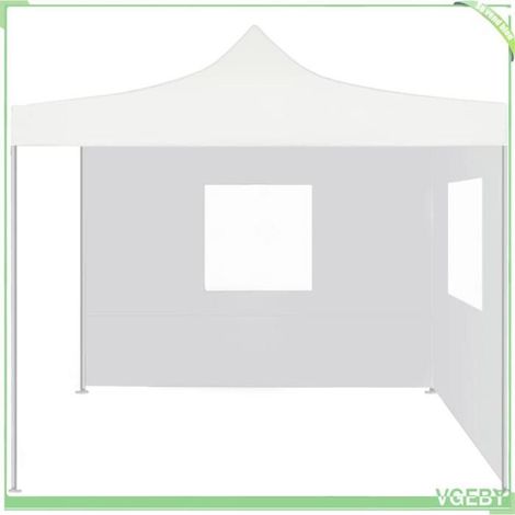 Tente de réception pliable - FAFEICY - 48862 - 3x3 m - Toit Oxford 600D PVC - 2 parois avec fenêtres (1/5)