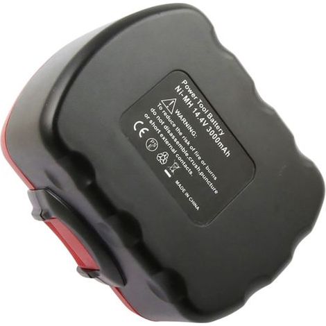 Batterie de Remplacement - AVIZAR - Bosch GLI 14,4V - NiMH 3000mAh - Noir - Compatible avec plusieurs modèles (1/3)