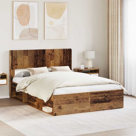 Cabecero Madera envejecida PB