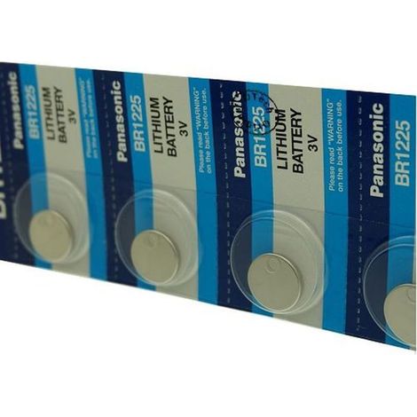 Pack de 5 piles Panasonic pour PANASONIC BR1225 (1/2)