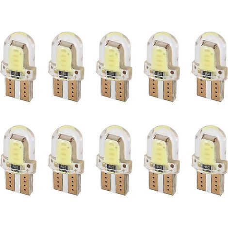 10 Stück LED T10 W5W COB SMD CANBUS Siliziumdioxid hellweiße Kennzeichenbeleuchtung JXLGV (1/5)