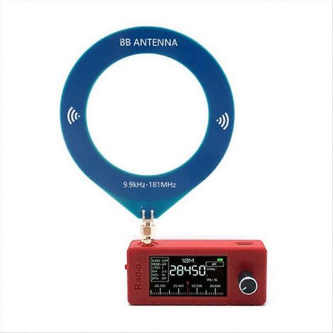 Radio portable SI4732 0,5-108 MHz LSB USB AM/FM, écran IPS 1,9 pouce, récepteur radio toutes bandes, mini radio de poche (1/5)